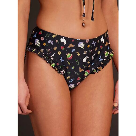 Hot Topic Other - Hot Topic Bathing Suit Bottom Mushroom Frog Size Medium *New